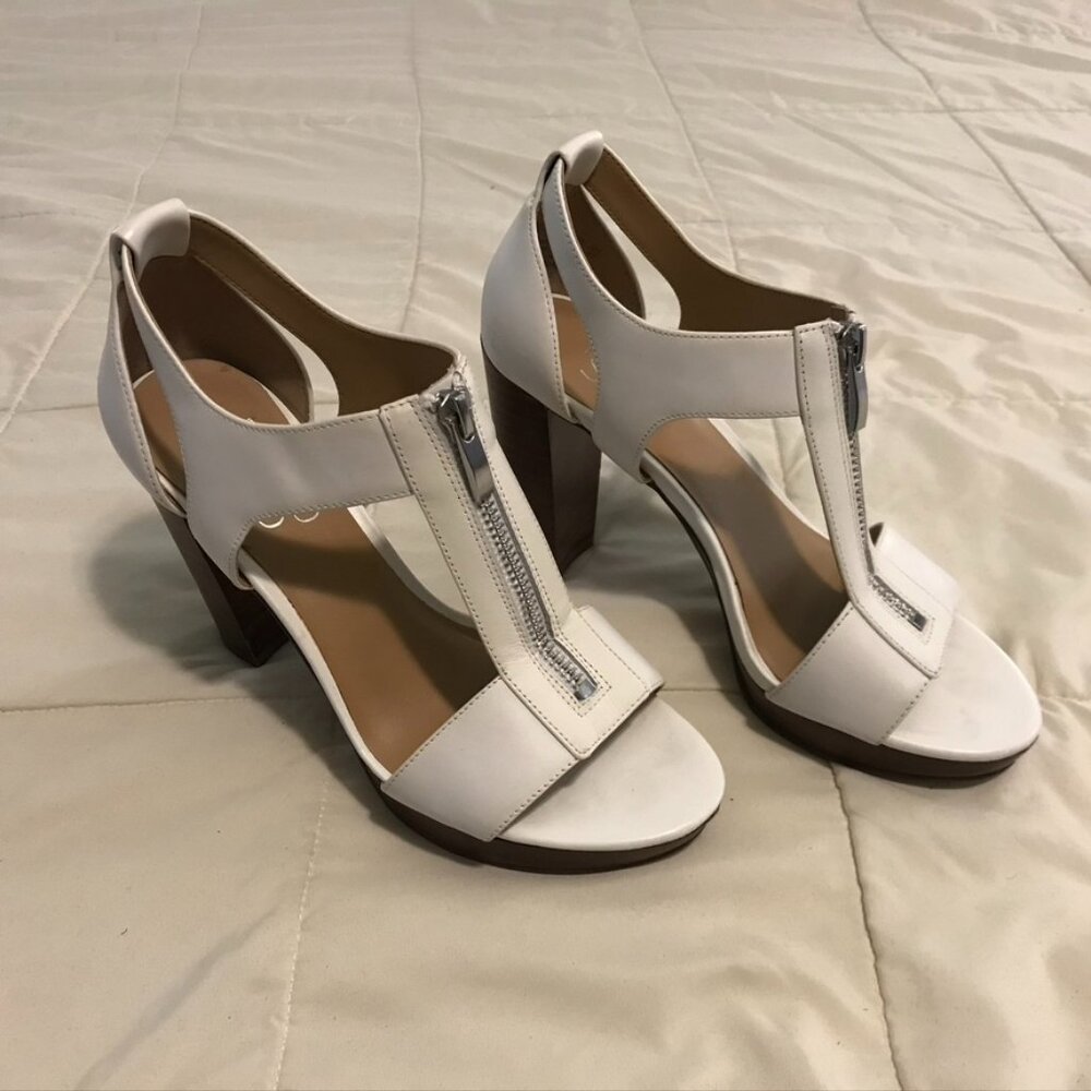 Franco Sarto Myriad Platform Leather Sandals